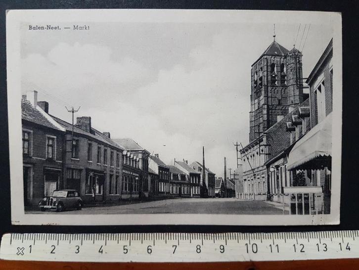 Postkaart Balen-Neet Markt, Verzamelen, Postkaarten | België, Ongelopen, Antwerpen, 1920 tot 1940, Ophalen of Verzenden