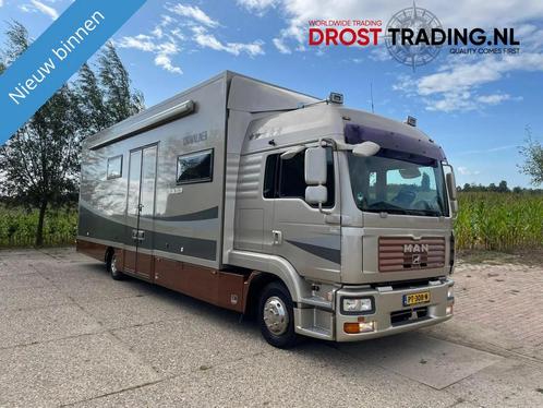 MAN TGL 12.240 4X2 BL MAN motorhome grote garage! auto/motor, Caravanes & Camping, Camping-cars, Particulier, Autres marques