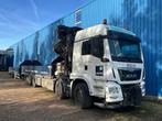 2015 MAN TGS Kraanvrachtwagen met kraan HIAB en aanhangwagen, Euro 6, Bedrijf, Te koop, MAN