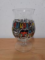 Duvel glas Denis Meyers USA, Verzamelen, Ophalen of Verzenden, Zo goed als nieuw, Bierglas