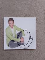 Fotokaart met handtekening Christoff, Verzamelen, Foto's en Prenten, Ophalen of Verzenden