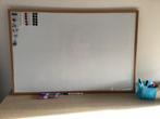 Tableau blanc magnétique et effaçable 90x60cm, Enlèvement, Comme neuf