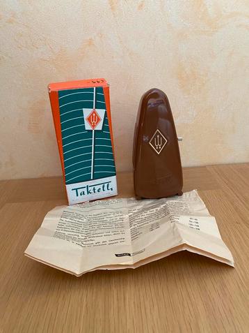 🍄 Metronoom . Taktell Wittner Präzision. Vintage . beschikbaar voor biedingen