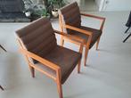 2 vintage stoelen scandinavische stijl., Ophalen of Verzenden, Zo goed als nieuw
