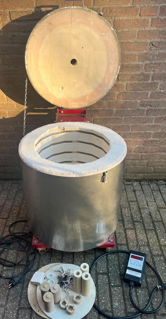 Keramiekoven 1150C 65 liter 230V, Hobby en Vrije tijd, Pottenbakken, Ophalen