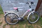 Bike fun Papillon 24 inch 38 cm meisjes roze, Ophalen, Gebruikt
