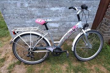 Bike fun Papillon 24 inch 38 cm meisjes roze beschikbaar voor biedingen