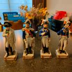 Porseleinen beeldjes van Napoleontische officieren Scheibe-A, Antiek en Kunst, Ophalen