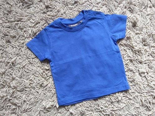 ★ M74 - T-Shirt blauw, Kinderen en Baby's, Babykleding | Maat 74, Gebruikt, Jongetje, Shirtje of Longsleeve, Ophalen of Verzenden