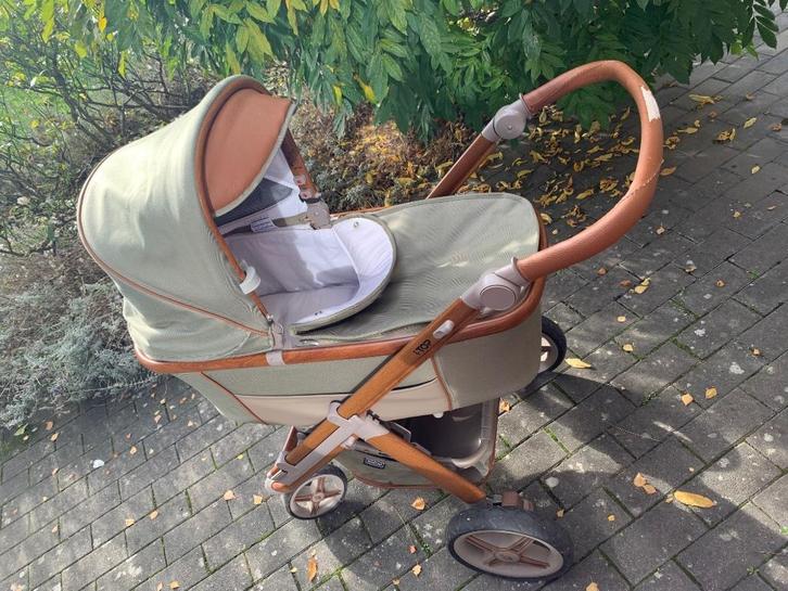 Kinderwagen 3-in-1 bébécar, Kinderen en Baby's, Kinderwagens en Combinaties, Gebruikt, Kinderwagen, Overige merken, Met autostoeltje