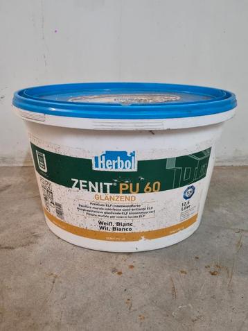Herbol Zenit PU 60 – glanzende binnenmuurverf wit – 12,5 L

 beschikbaar voor biedingen