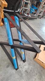 Tafelpoten thermisch gelakt zwart korrel, Huis en Inrichting, Tafelonderdelen, Ophalen