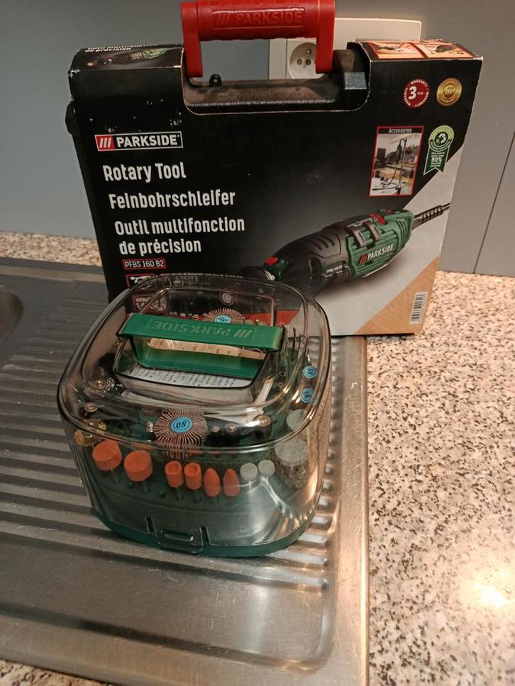 Parkside PFBS 160 Precision multifunctioneel rotatiegereeds, Hobby en Vrije tijd, Knutselen, Ophalen