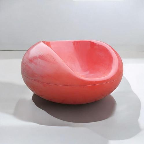 Eero Aarnio pastil chair 1960s Asko rood space age  gebruikt, Antiek en Kunst, Antiek | Meubels | Stoelen en Sofa's, Ophalen of Verzenden