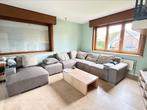 Hoeksalon met poef, Huis en Inrichting, Zetels | Complete zithoeken, Ophalen, Gebruikt, Stof, Modern