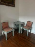 Chaises et table art déco, Enlèvement