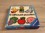 Puzzles de silhouettes pour enfants, Moins de 10 pièces, Utilisé, Enlèvement ou Envoi, 2 à 4 ans