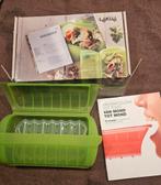 Lékué stoompakket: siliconen stomer + kookboek, Enlèvement ou Envoi, Comme neuf