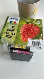 Epson Strawberry - Gele en magenta cartridge, Epson, Zo goed als nieuw