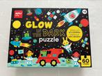 Glow in the dark puzzel 60 stukjes, Ophalen of Verzenden, Meer dan 50 stukjes, Zo goed als nieuw, 4 tot 6 jaar