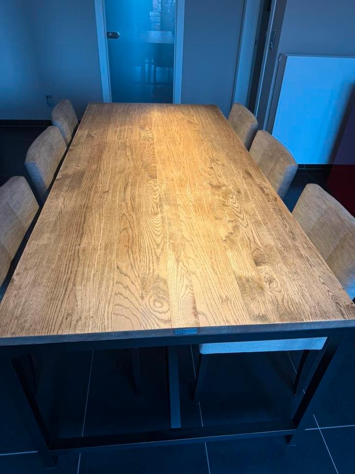 6 Mobitec stoelen, Maison & Meubles, Chaises, Tissus, Enlèvement