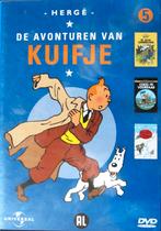 DVD ANNIMATIE- DE AVONTUREN VAN KUIFJE (3 VERHALEN)....., Enlèvement ou Envoi, Dessin animé, Tous les âges, Comme neuf