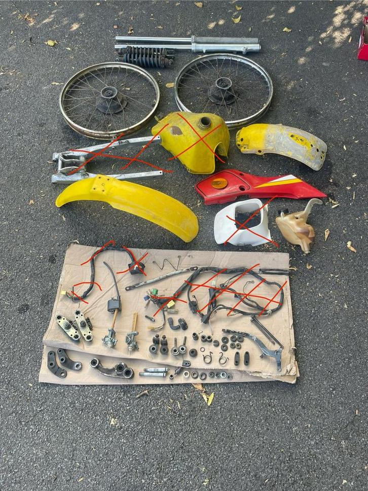 Suzuki tsx onderdelen, Fietsen en Brommers, Brommeronderdelen | Algemeen, Gebruikt, Ophalen of Verzenden