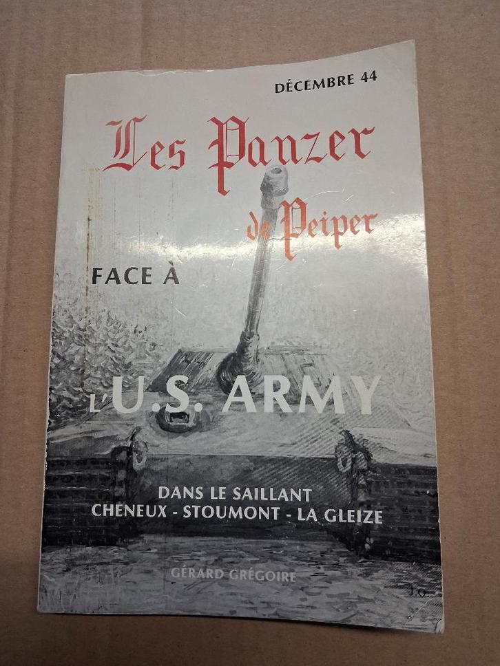 Oud boek US ARMY PANZER PEIPER...., Verzamelen, Militaria | Algemeen, Landmacht, Boek of Tijdschrift, Ophalen of Verzenden