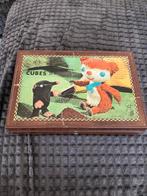 Vintage puzzel en cubes d'ours avec colargol ORTF, Comme neuf, Enlèvement ou Envoi