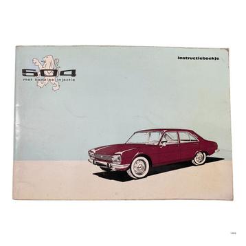 Instructieboekje | Peugeot 504 Benzine Injectie | 1971 beschikbaar voor biedingen