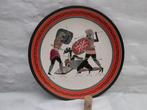 assiette ancien  decor  N.1., Antiquités & Art, Enlèvement