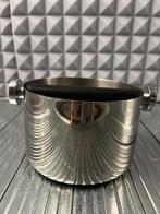 Knockbox / bac à marc à café Motta acier inoxydable, Enlèvement, Comme neuf, Autres matériaux