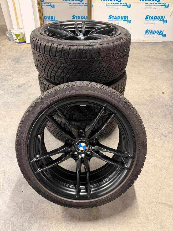 19 inch velg + winterband BMW M3/M4 style 641M, Auto-onderdelen, Banden en Velgen, Band(en), Winterbanden, 19 inch, 255 mm, Personenwagen