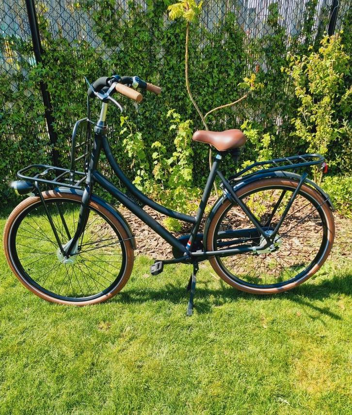 Damesfiets zwart Avalon, Fietsen en Brommers, Fietsen | Dames | Omafietsen, Zo goed als nieuw, Ophalen