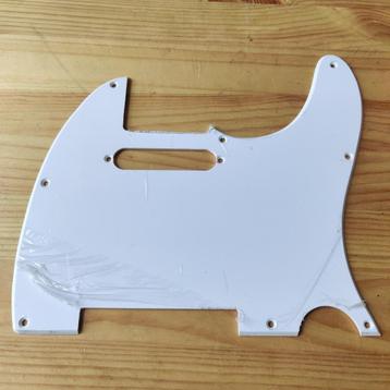 Witte Telecaster slagplaat 8 gaten / 1-laags NIEUW! beschikbaar voor biedingen