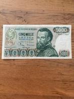 5000 Vésale 1971 ! Très beau billet de banque, Enlèvement ou Envoi