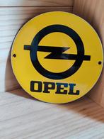 Emaille plaat van Opel, Verzamelen, Ophalen of Verzenden, Nieuw, Reclamebord