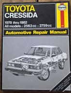 TOYOTA Cressida '78 - '82 Repair Manual by Haynes, Ophalen of Verzenden