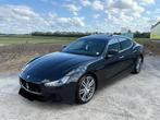 Maserati Ghibli 3.0 Bi-Turbo 275PK, Auto's, Maserati, Zwart, Zwart, Bedrijf, Diesel