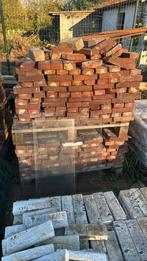 Gevelstenen +-9cm x 19cm x 4cm, Doe-het-zelf en Bouw, Metselstenen, Ophalen, Gebruikt, Bakstenen