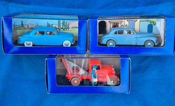 Tintin 3 autocollectie gloednieuw  beschikbaar voor biedingen