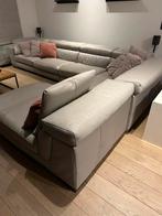 Lederen salon, Ophalen, Zo goed als nieuw, Leer