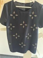 Donkerblauw shirt Sfera met Strass M Nieuw, Ophalen of Verzenden, Nieuw, Maat 38/40 (M), Blauw