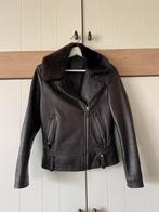 Magnifique manteau en cuir d'agneau avec fourrure, état neuf, Vêtements | Femmes, Enlèvement, Comme neuf, Taille 36 (S)