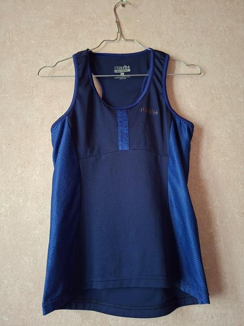 RH+ Comfortfit Sportshirt - Donkerblauw - Maat S, Kleding | Dames, Sportkleding, Gedragen, Hardlopen of Fietsen, Maat 36 (S), Blauw