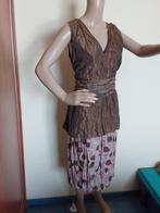 Prachtige bronskleurige cardigan van Cora Kempermans, Vêtements | Femmes, Blouses & Tuniques, Comme neuf, Enlèvement ou Envoi