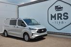 Ford Transit Custom-L2-Dubbelcabine-Carplay-Nieuw- 34700+BTW, Autos, Argent ou Gris, Achat, 6 portes, Entreprise