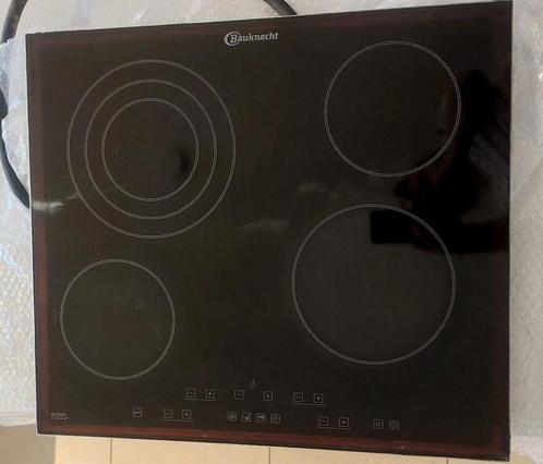 Vitrokeramisch vuur Bauknecht, Elektronische apparatuur, Kookplaten, Gebruikt, Inbouw, Keramisch, 4 kookzones, Ophalen