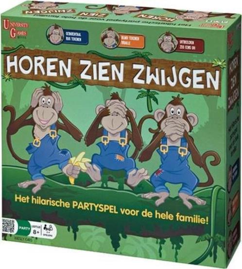 spel bordspel  Horen zien en zwijgen University games met aa, Enfants & Bébés, Jouets | Éducatifs & Créatifs, Enlèvement ou Envoi