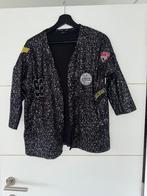 Gilet Sweewe noir/argentee, Kleding | Dames, Sweewe, Zwart, Nieuw, Ophalen of Verzenden